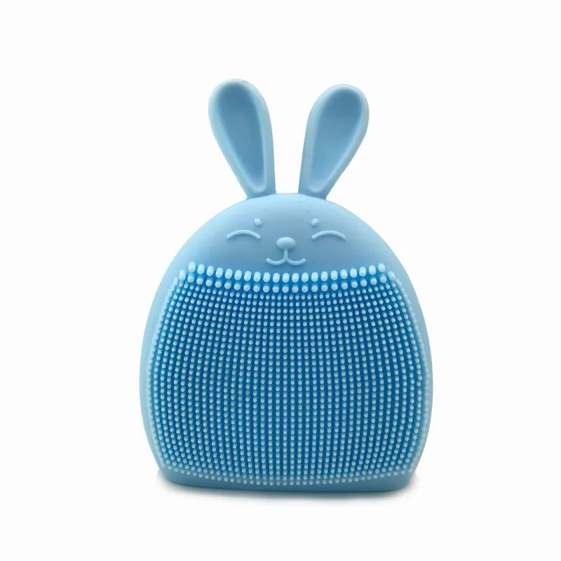 Esponja Limpeza Facial Manual Silicone Patinha Cores