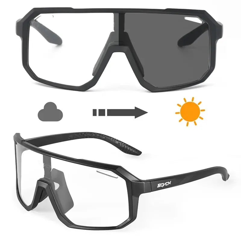 Óculos de Ciclismo com Lentes Fotocromáticas