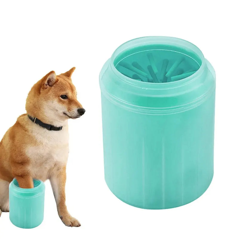 Limpador de Patas com Cerdas de Silicone